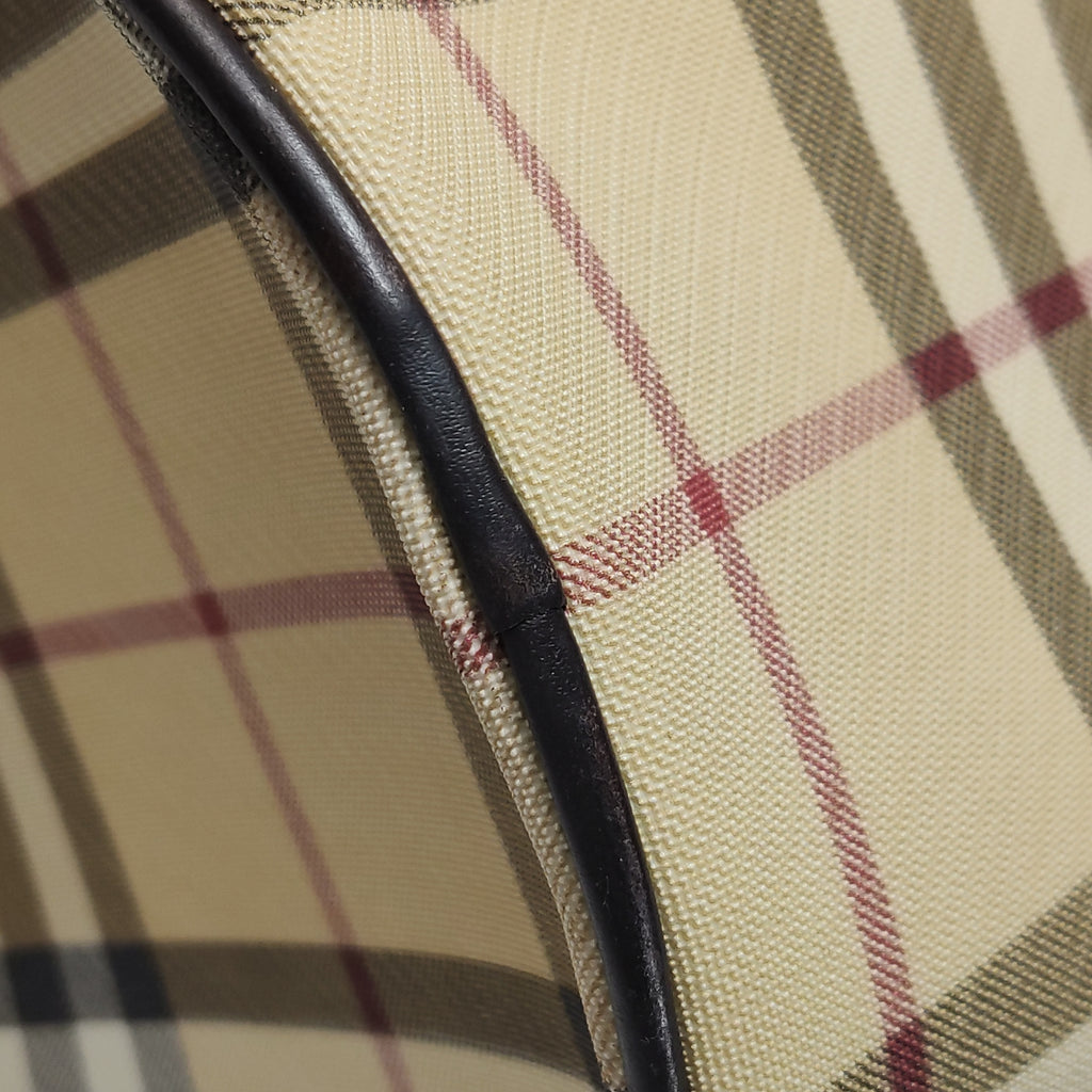 Burberry House Check Barrel Bag