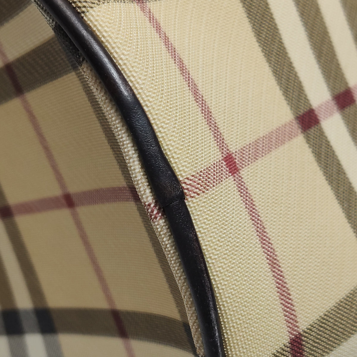 Burberry House Check Barrel Bag