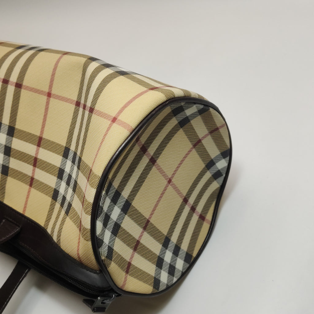 Burberry House Check Barrel Bag