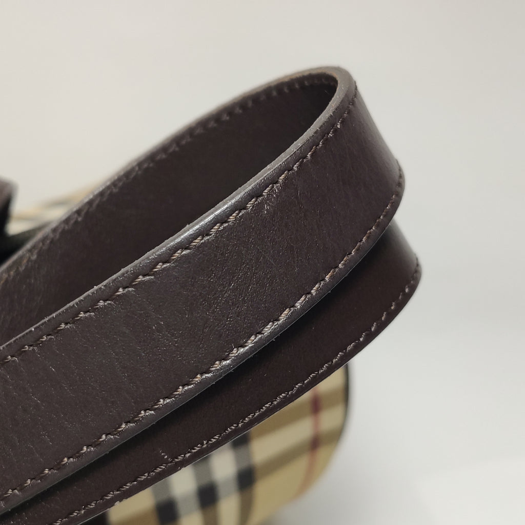 Burberry House Check Barrel Bag