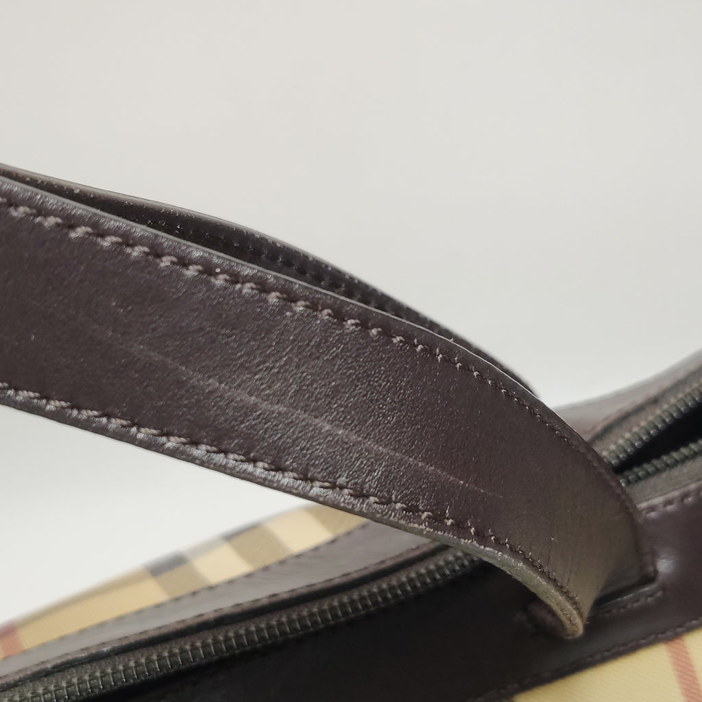 Burberry House Check Barrel Bag