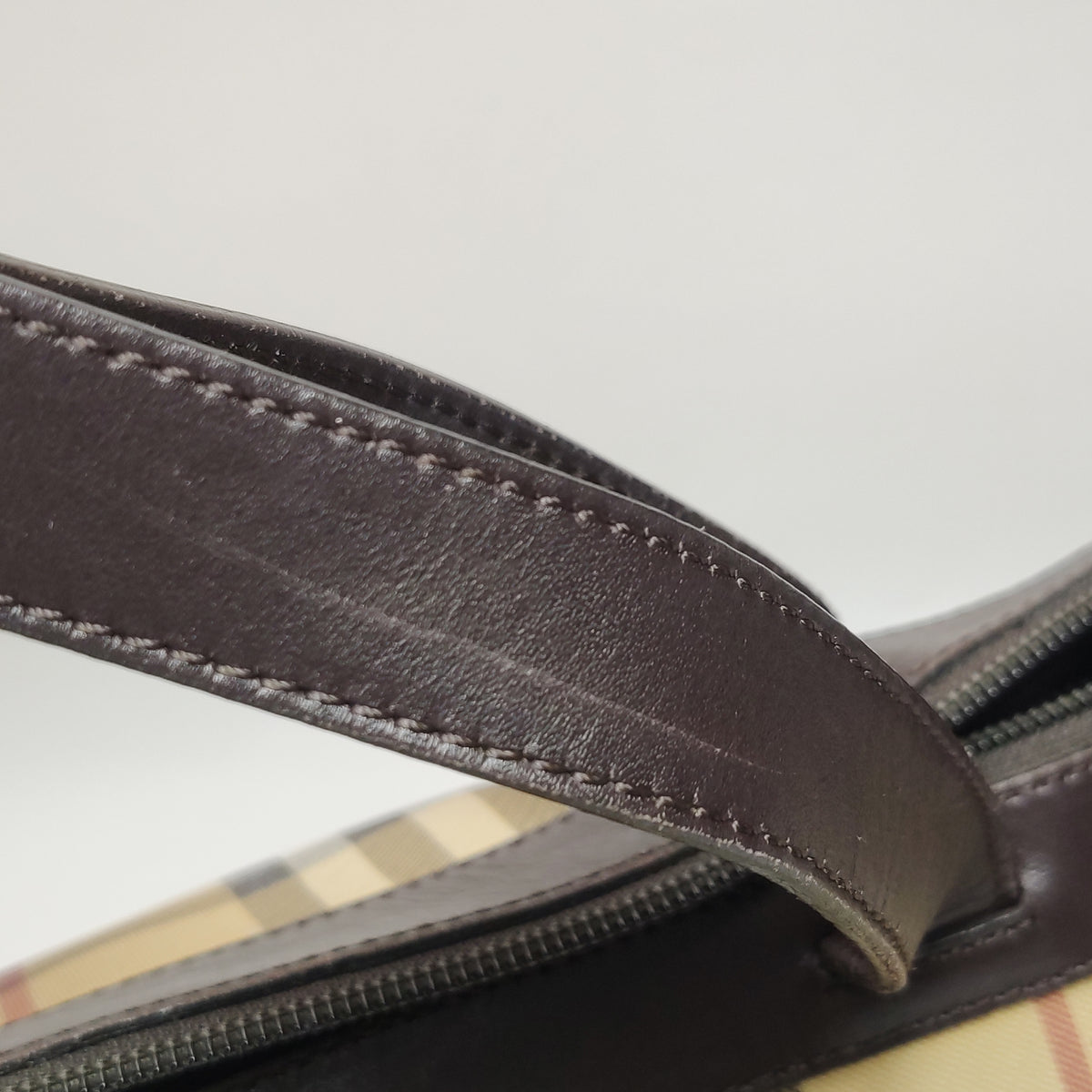 Burberry House Check Barrel Bag
