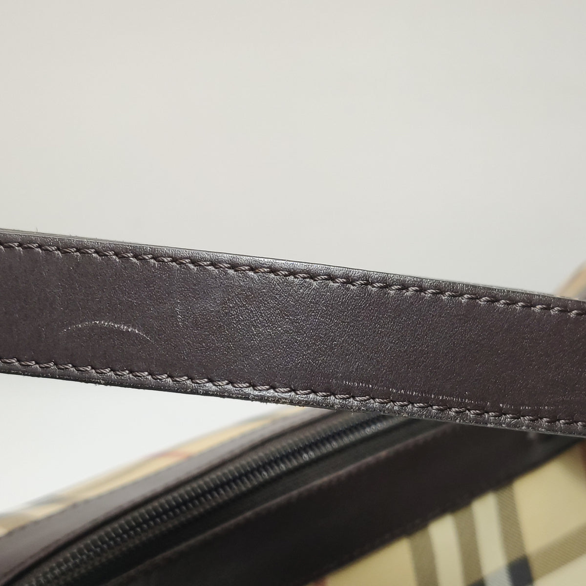Burberry House Check Barrel Bag