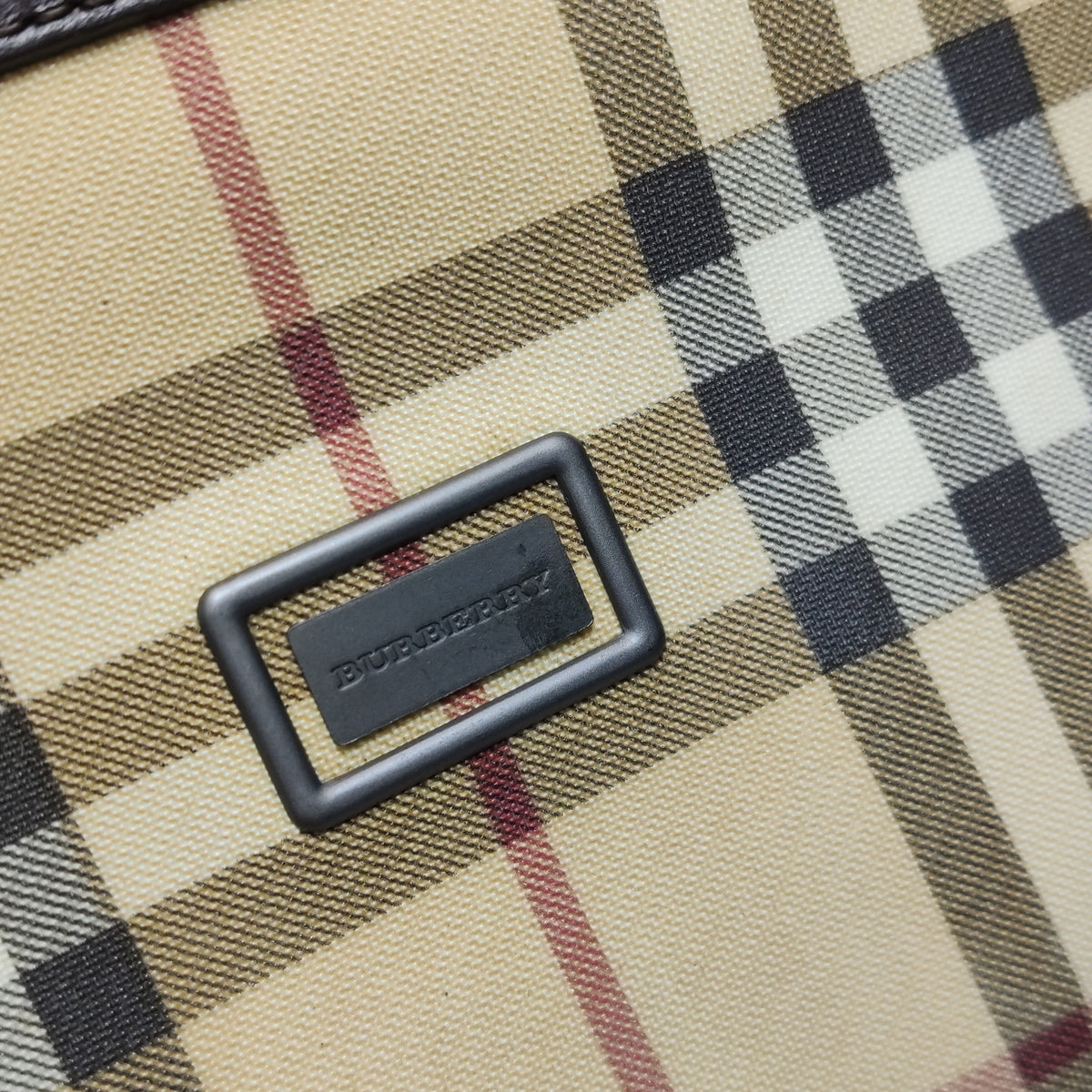 Burberry House Check Barrel Bag