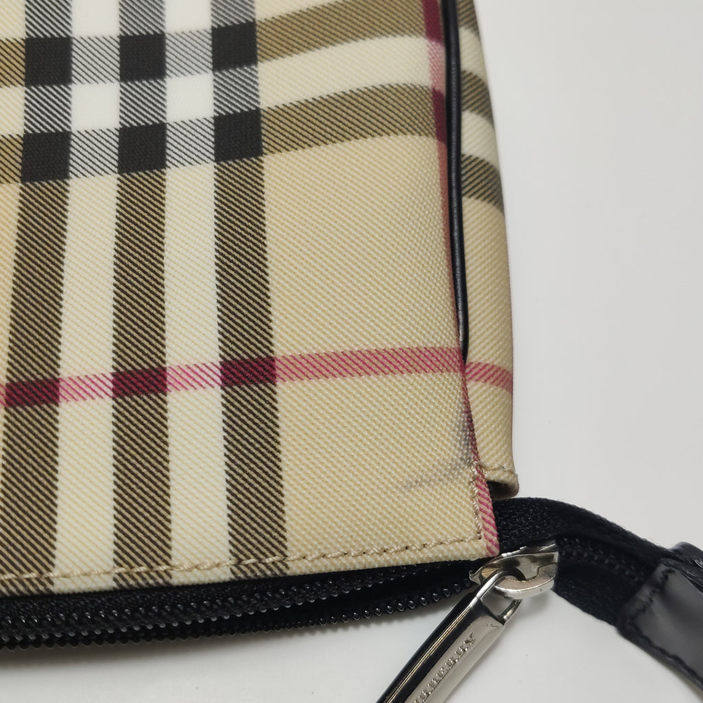 Burberry Nova Check Pochette Shoulder Bag