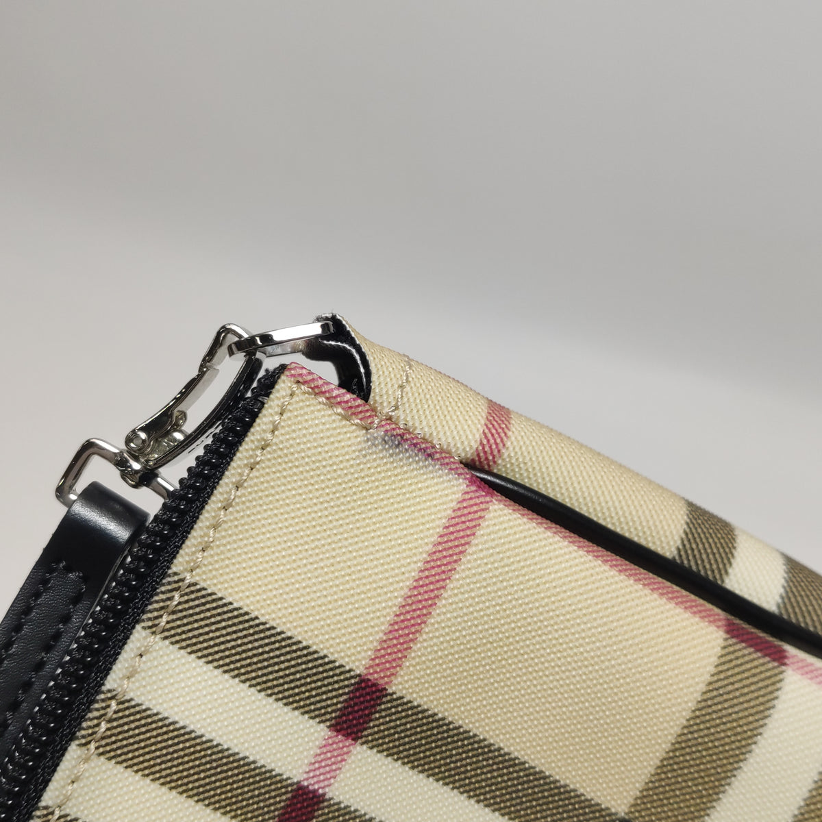 Burberry Nova Check Pochette Shoulder Bag