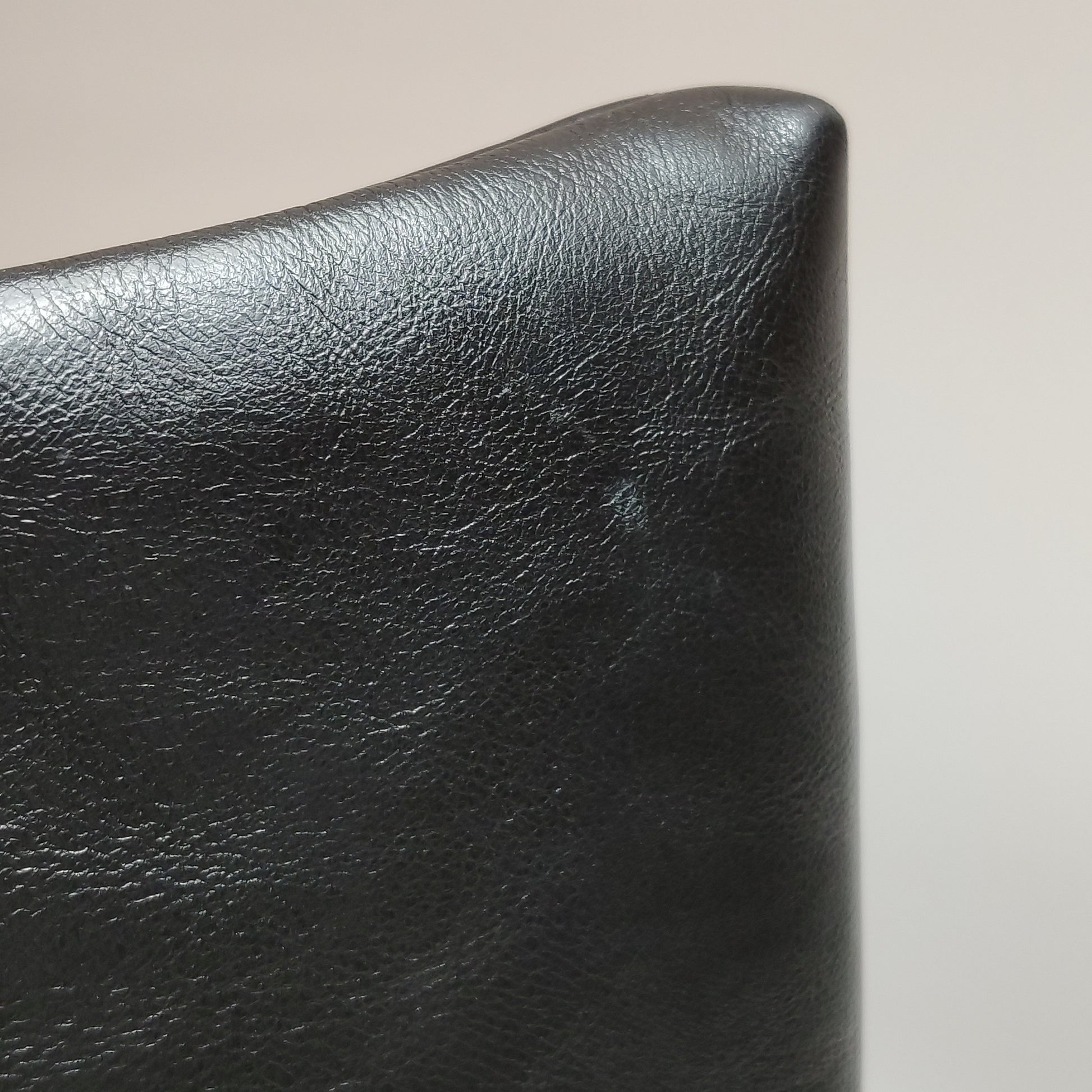 Celine Triomphe Wiltern Clutch Black Calfskin