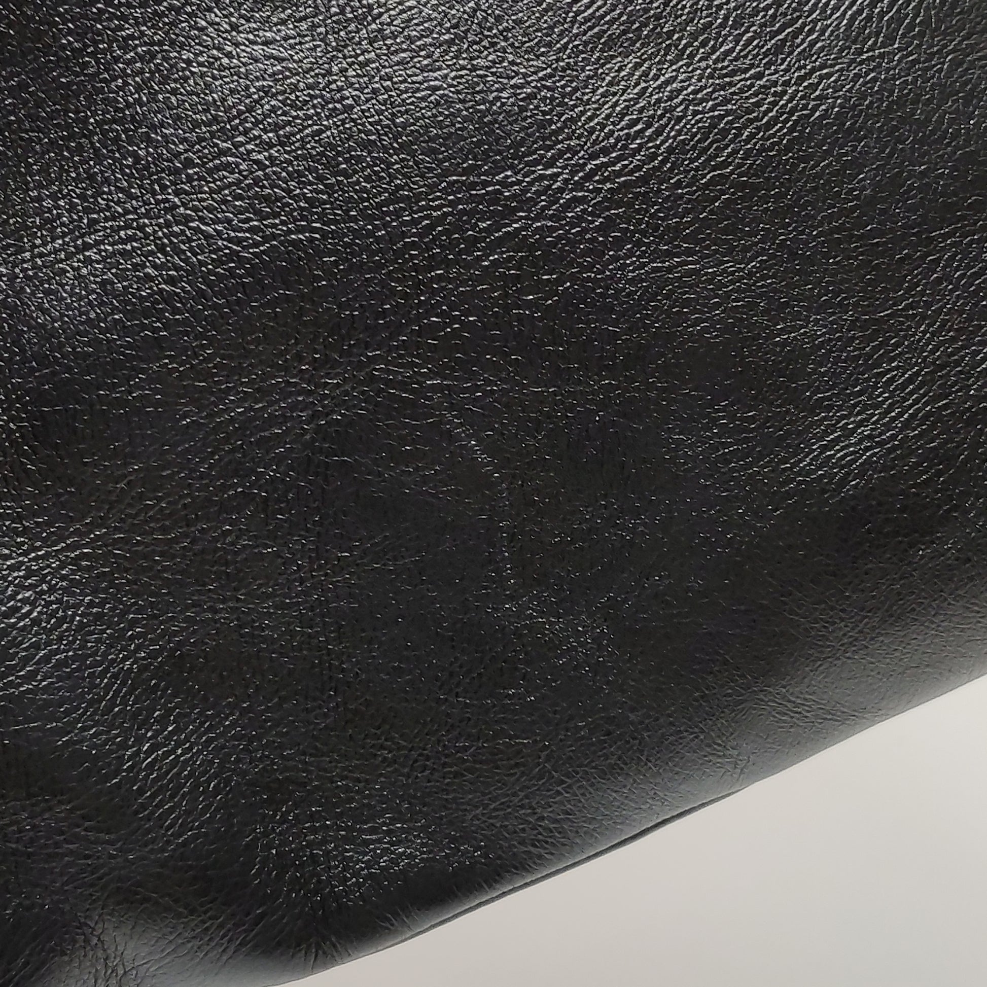 Celine Triomphe Wiltern Clutch Black Calfskin