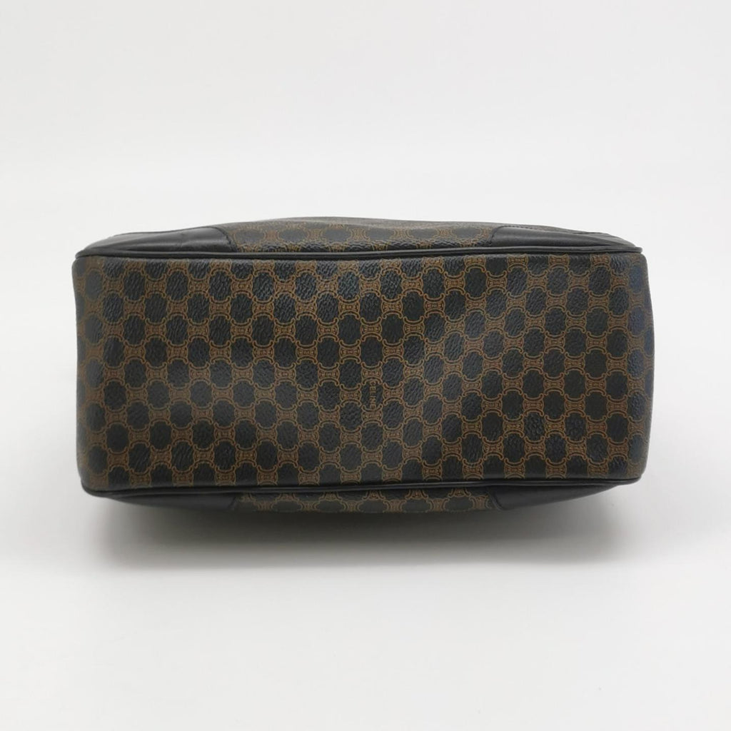 Celine Macadam Shoulder Bag Brown