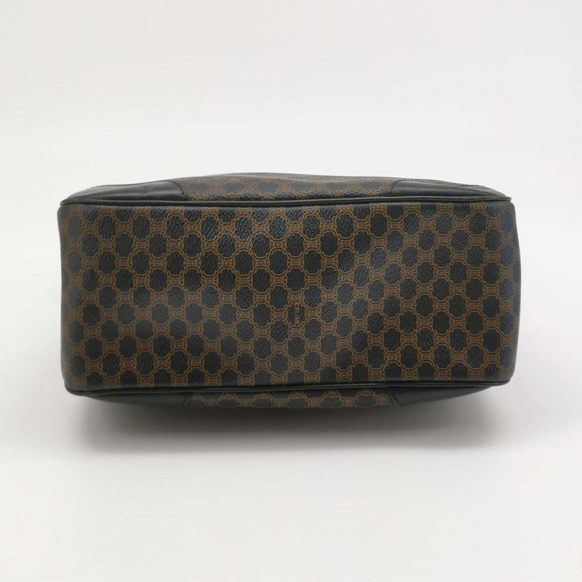 Celine Macadam Shoulder Bag Brown