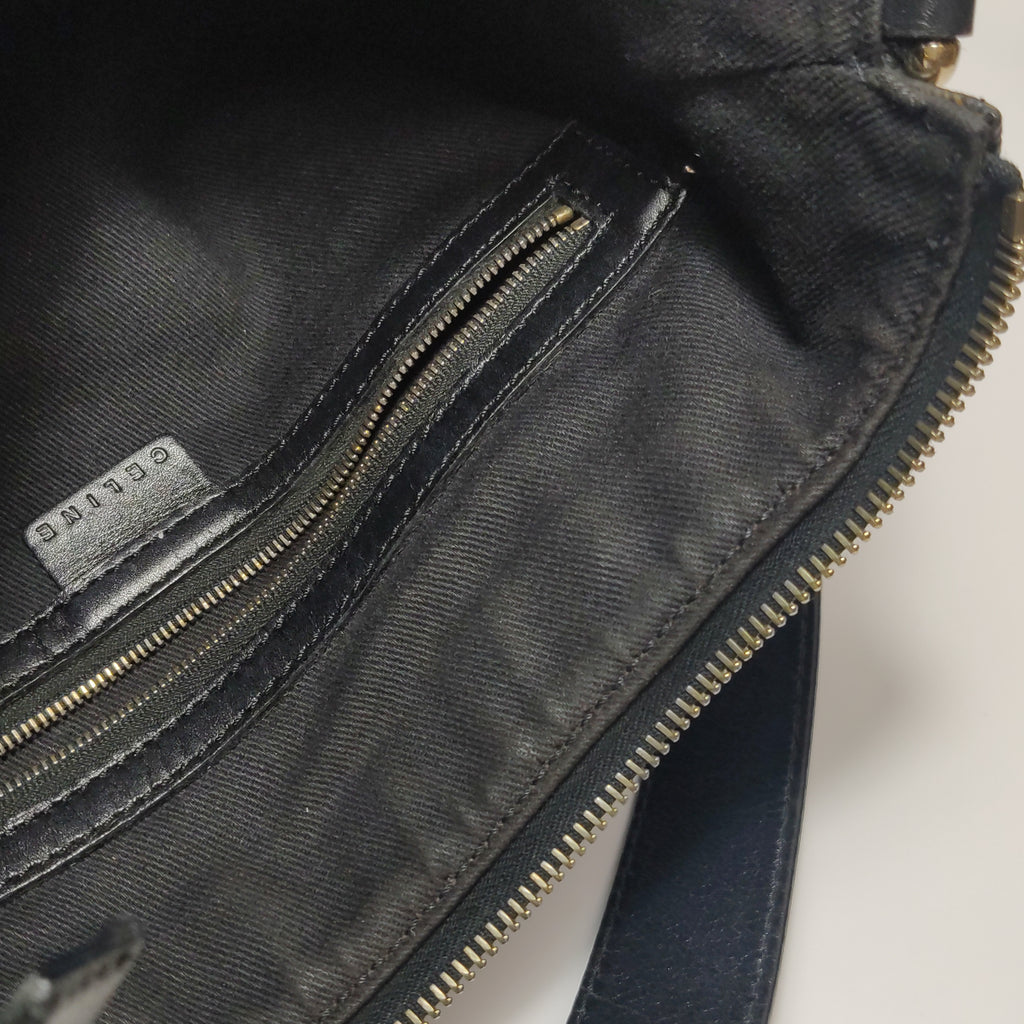 Celine Macadam Shoulder Bag Brown