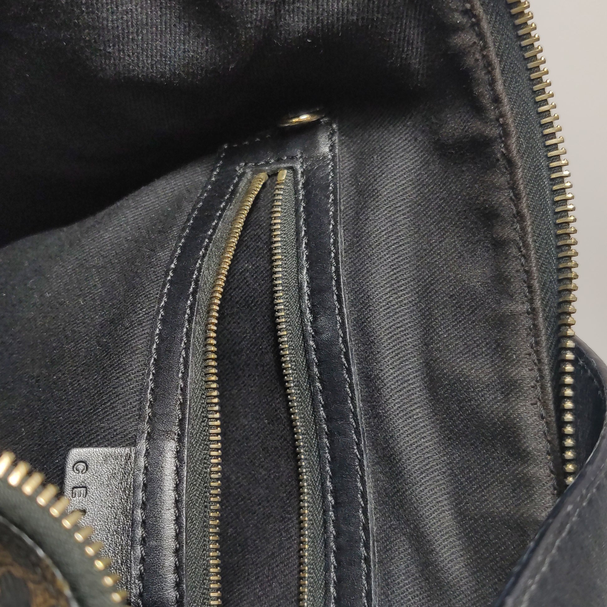 Celine Macadam Shoulder Bag Brown