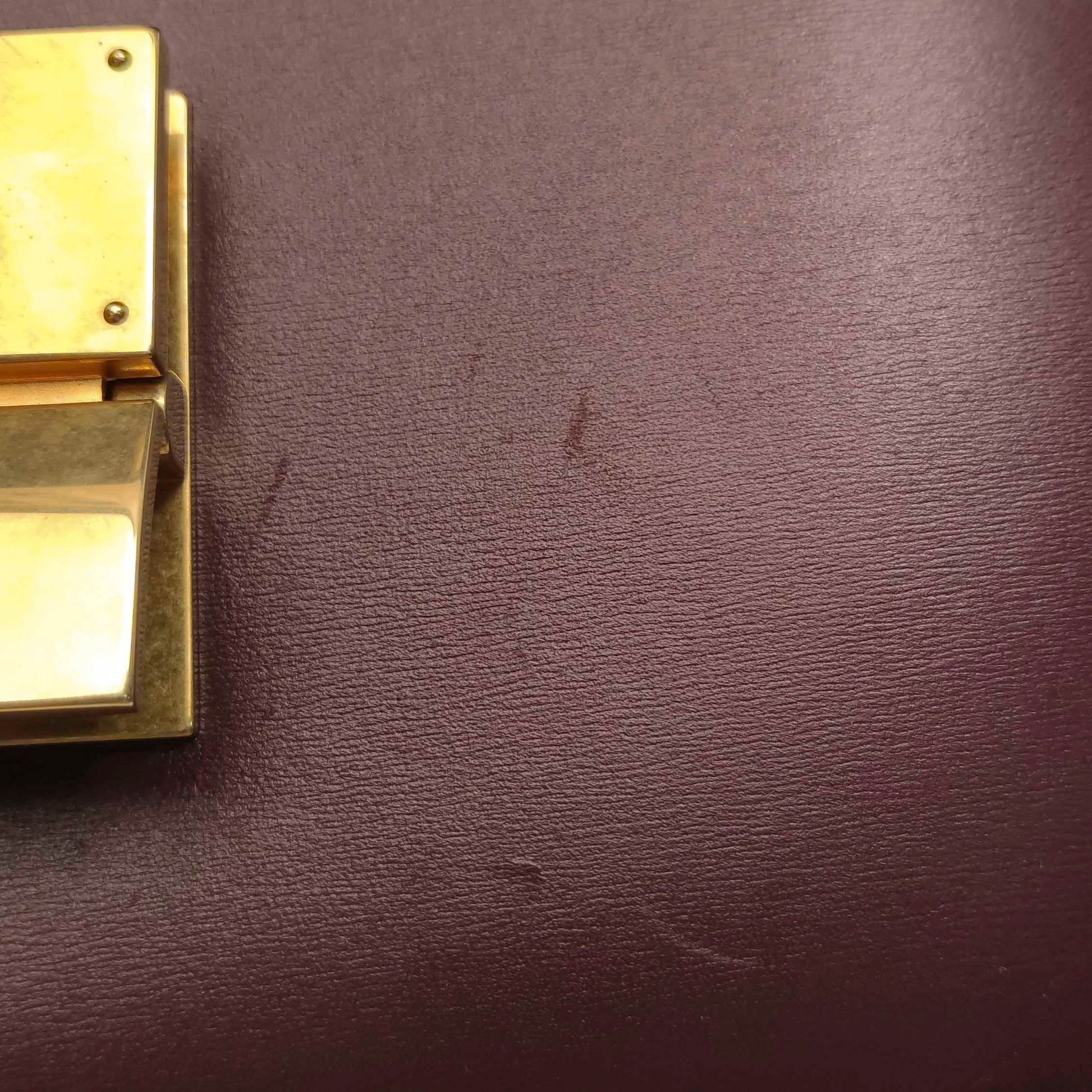 Celine Classic Box Crossbody Burgundy