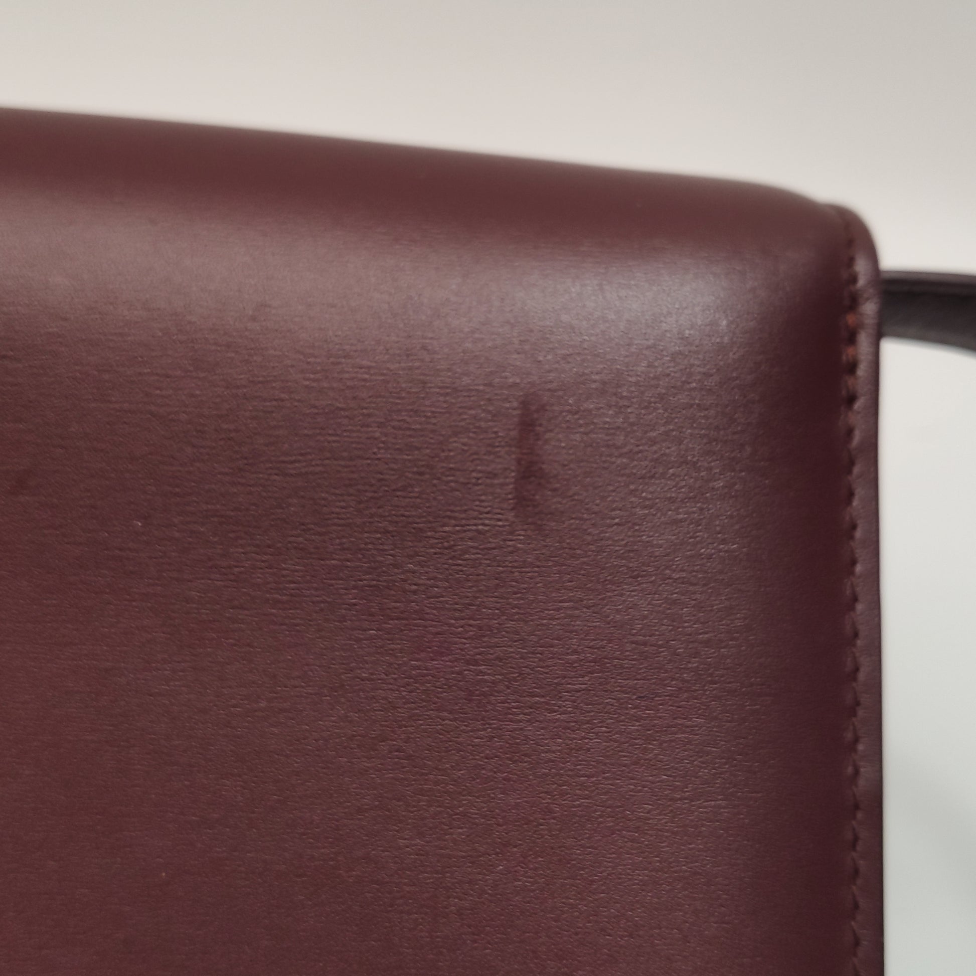 Celine Classic Box Crossbody Burgundy