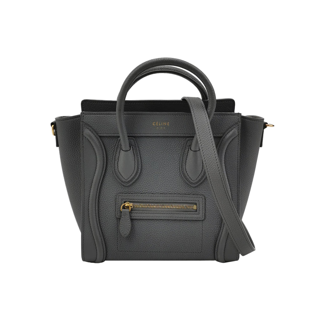 Celine Nano Luggage Kohl