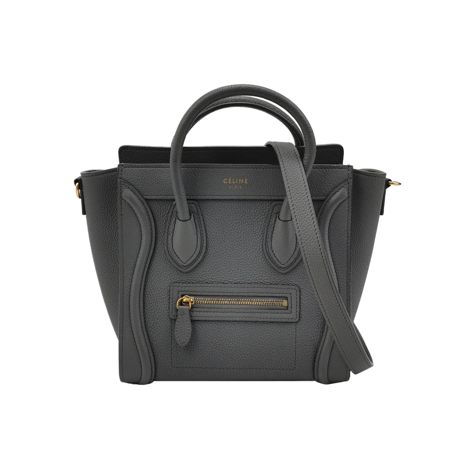Celine Nano Luggage Kohl