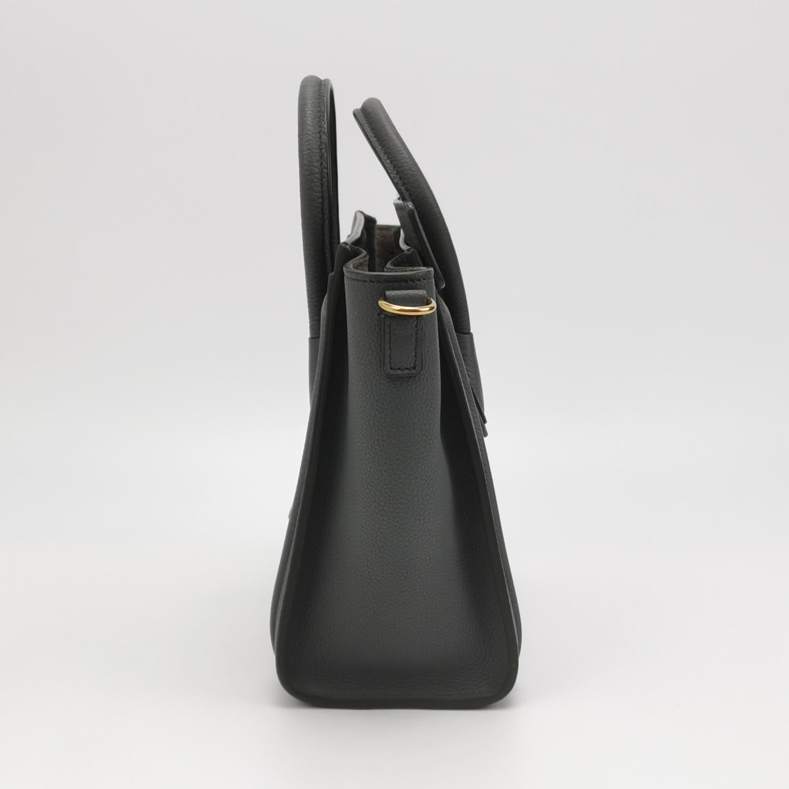 Celine Nano Luggage Kohl