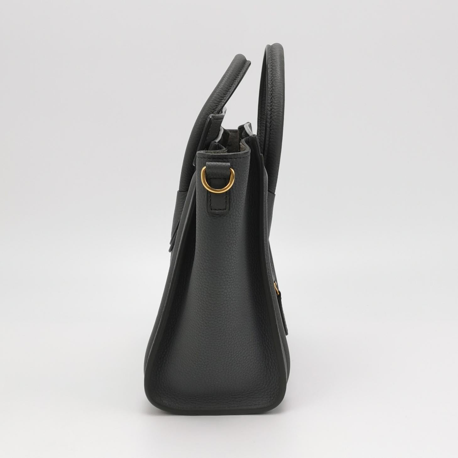 Celine Nano Luggage Kohl