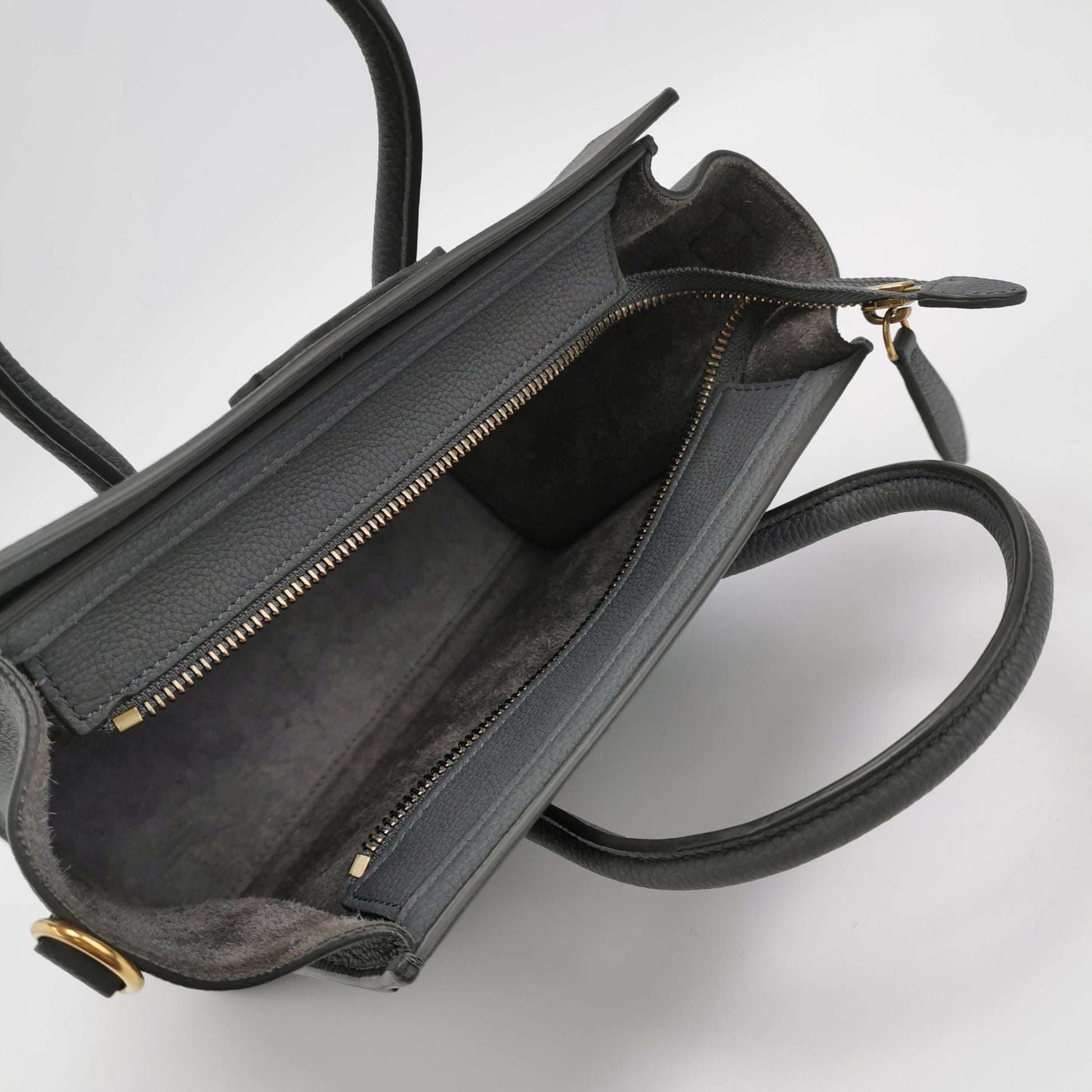 Celine Nano Luggage Kohl