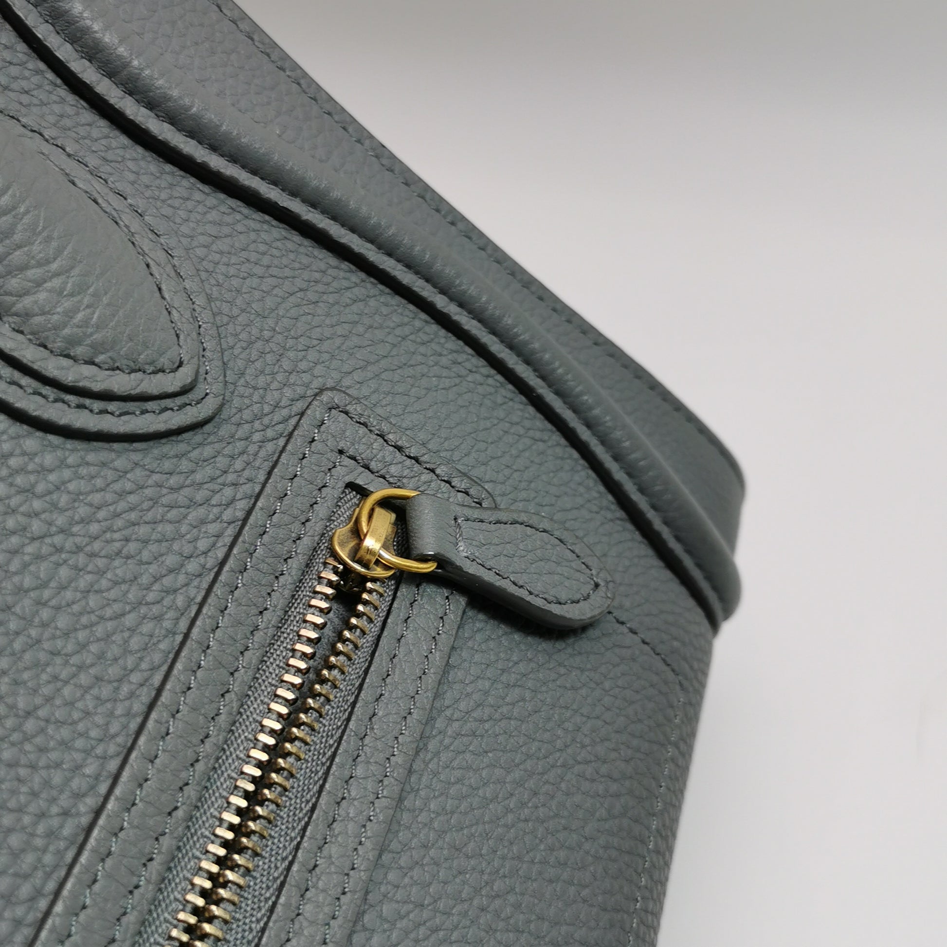 Celine Nano Luggage Kohl