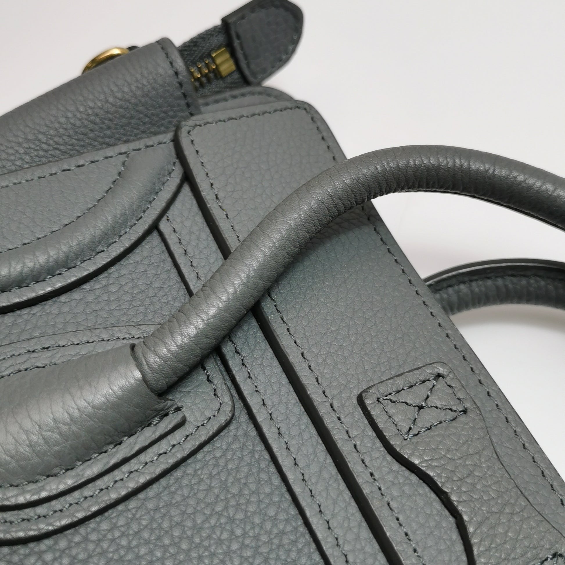 Celine Nano Luggage Kohl