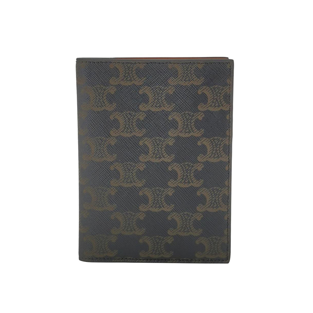 Celine Triomphe Canvas Passport Cover
