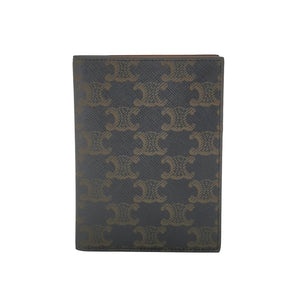 Celine Triomphe Canvas Passport Cover