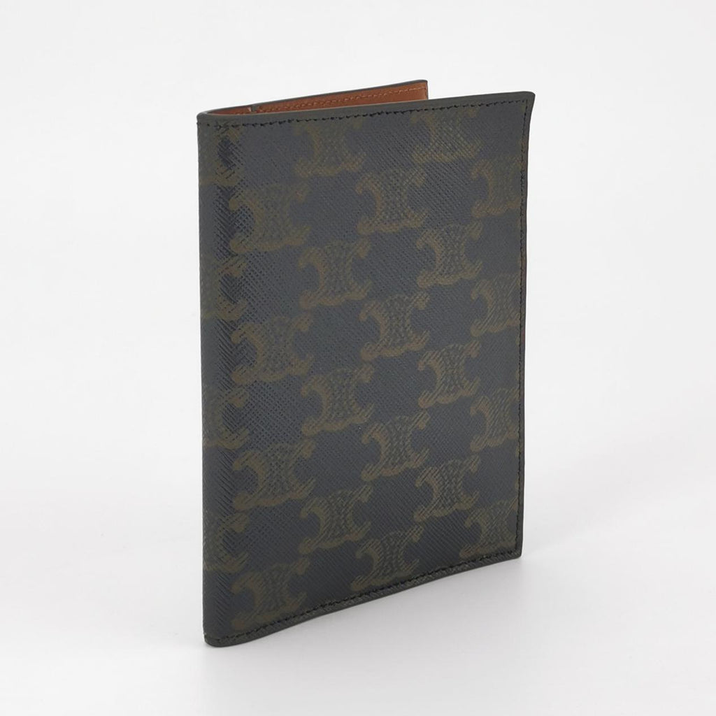 Celine Triomphe Canvas Passport Cover