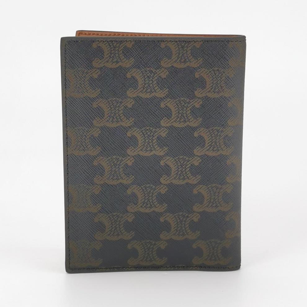 Celine Triomphe Canvas Passport Cover