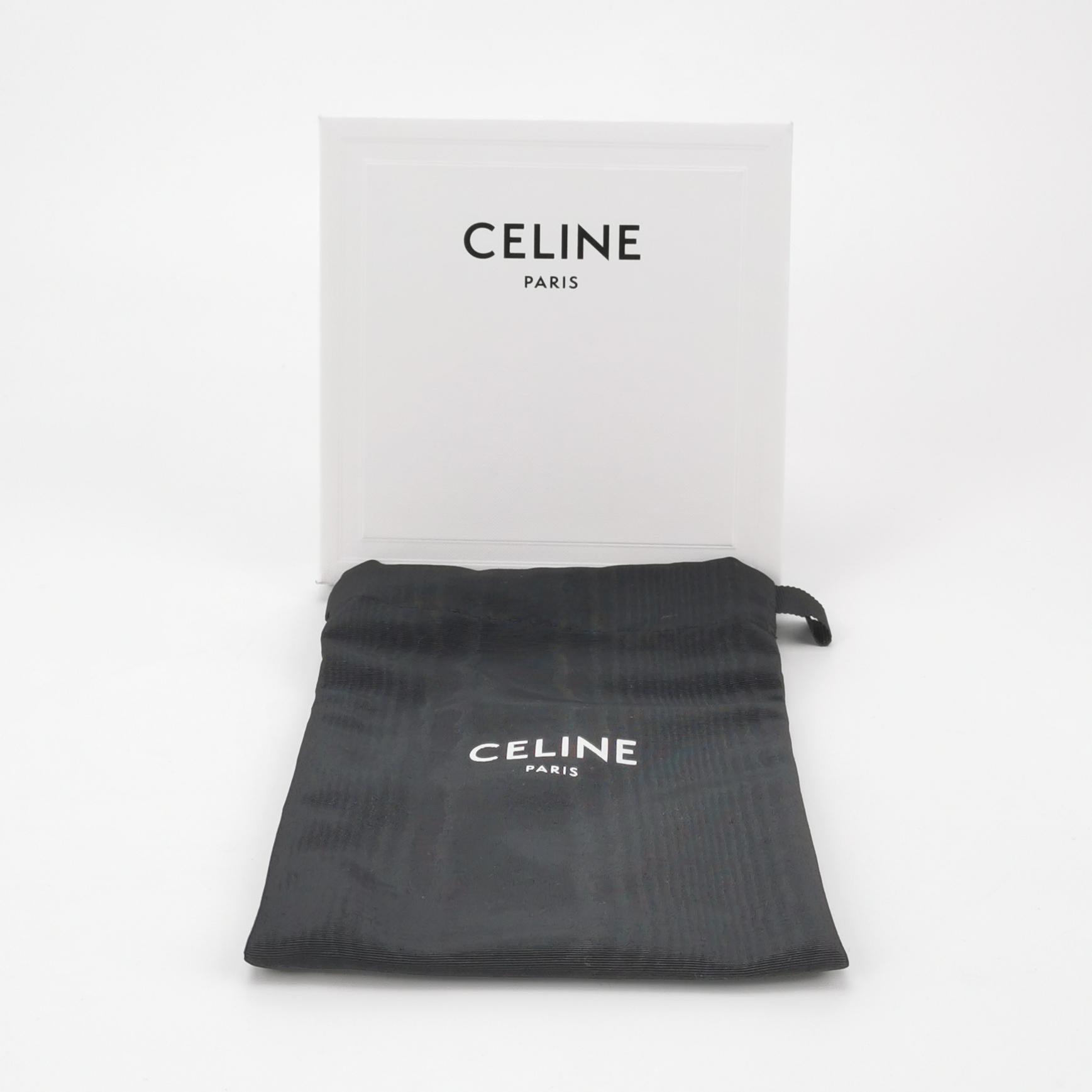 Celine Triomphe Canvas Passport Cover