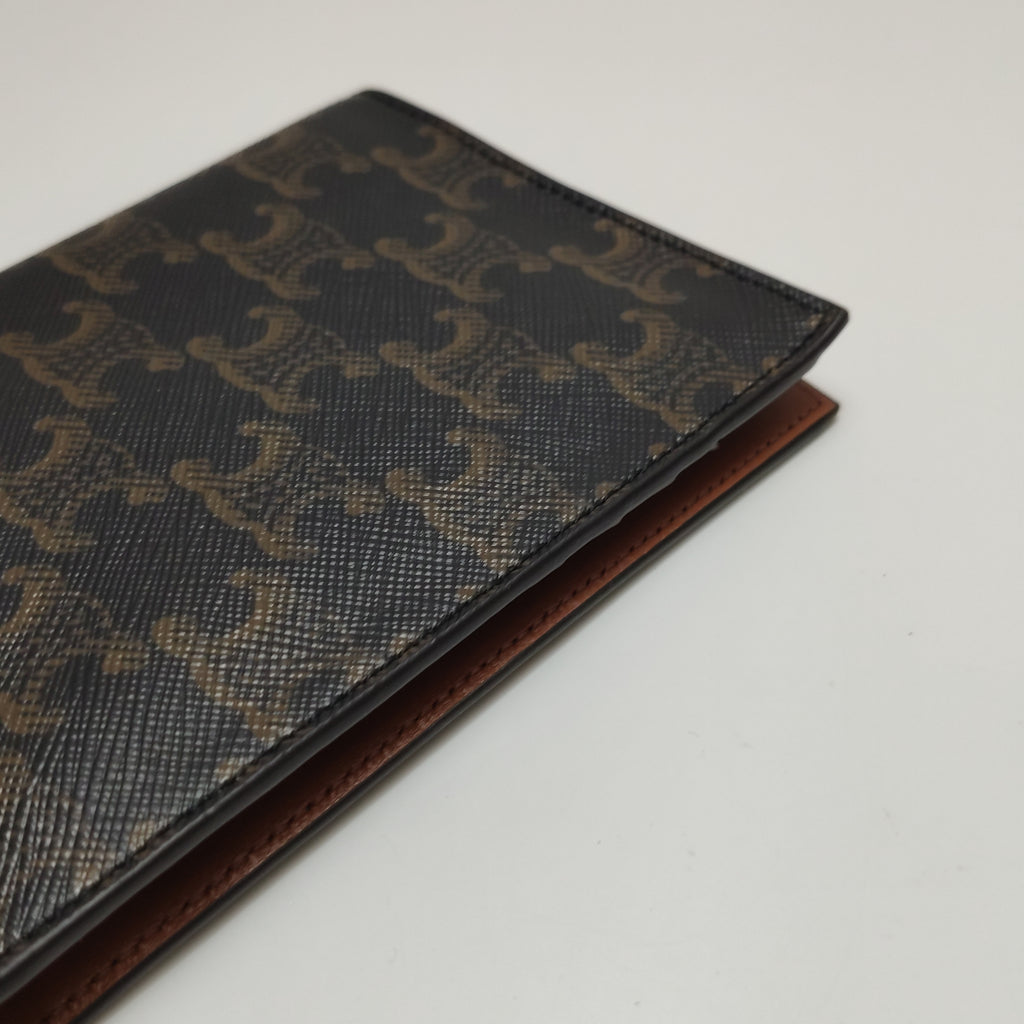 Celine Triomphe Canvas Passport Cover