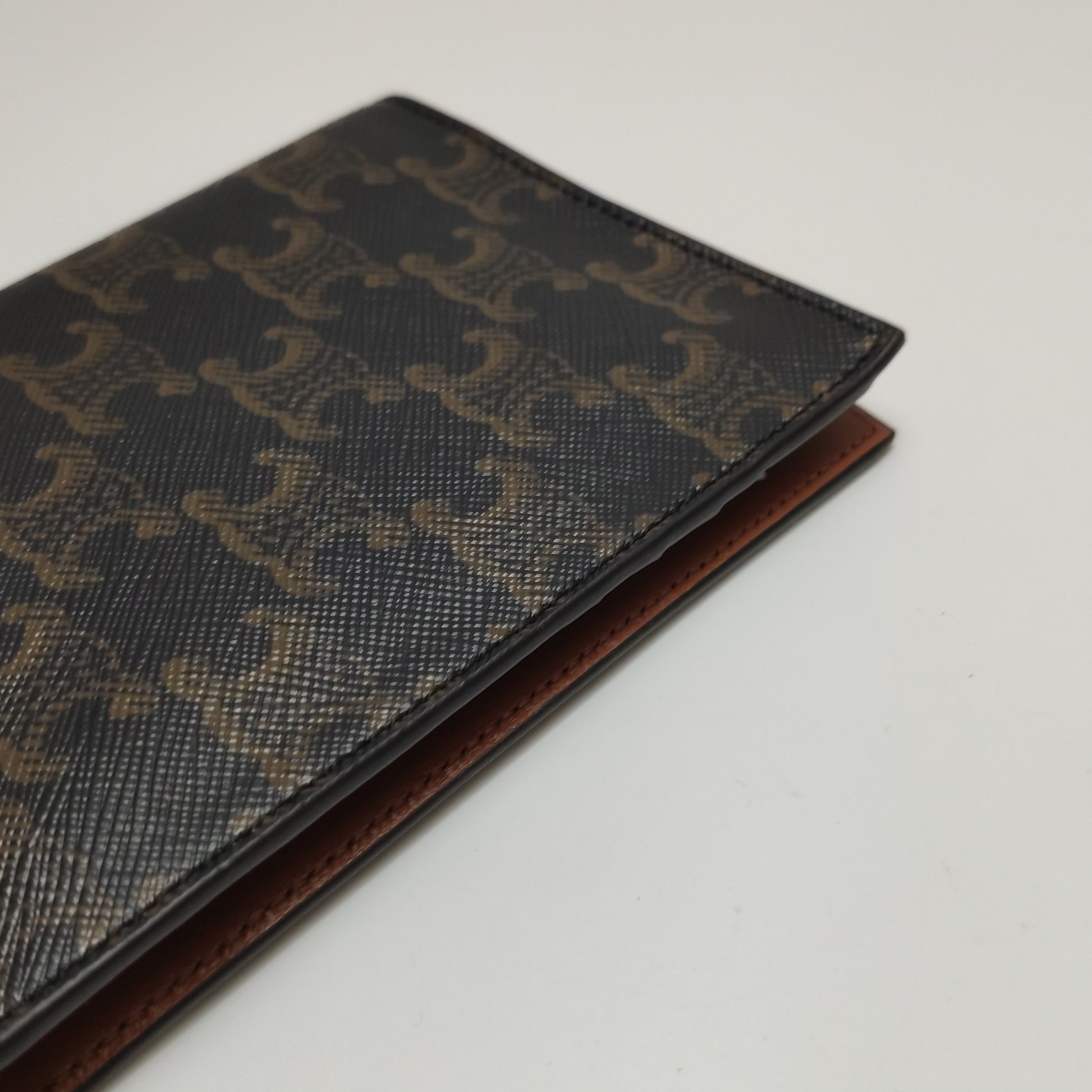 Celine Triomphe Canvas Passport Cover