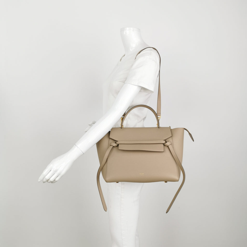 Celine Mini Belt Bag Beige