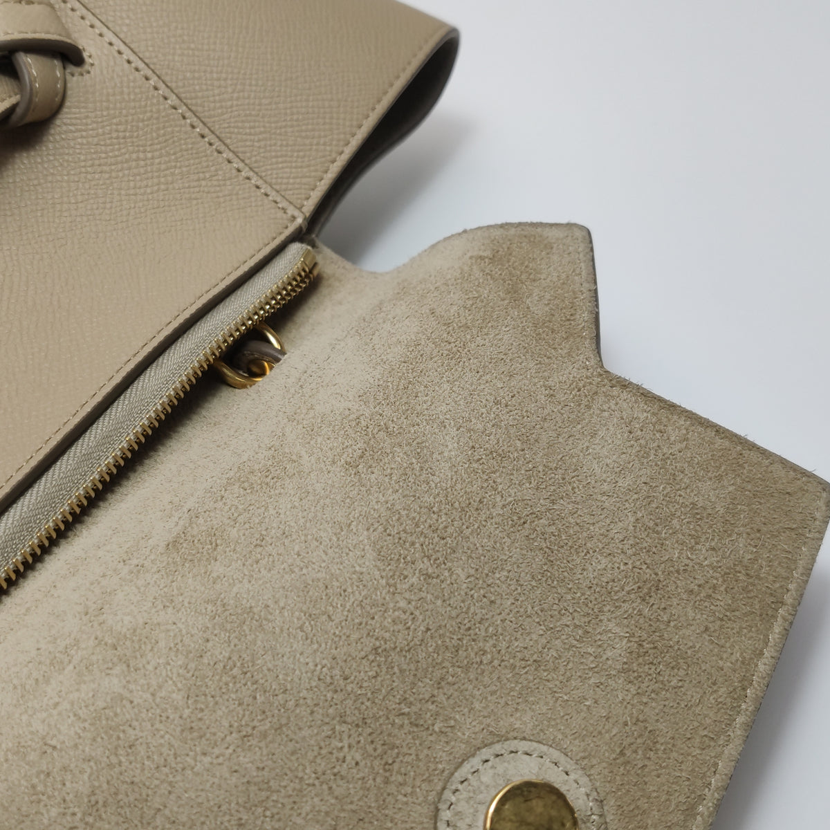 Celine Mini Belt Bag Beige