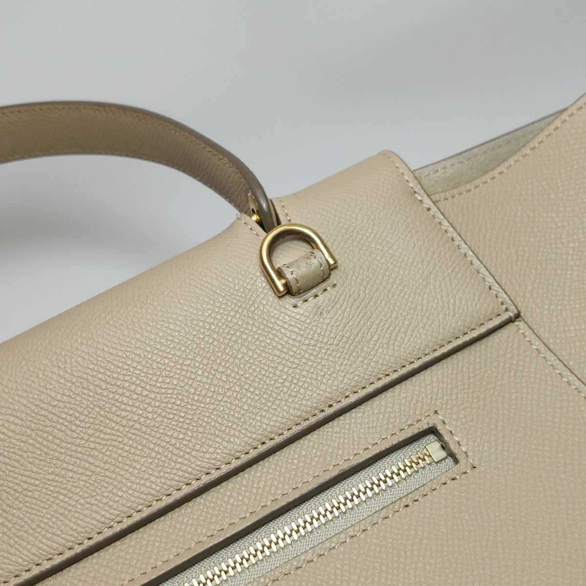Celine Mini Belt Bag Beige