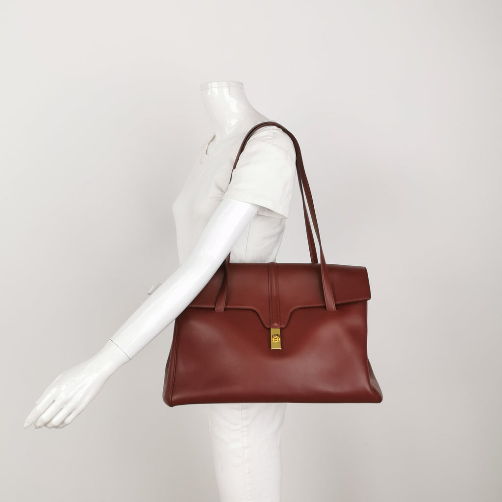 Celine Soft 16 Large Burgundy