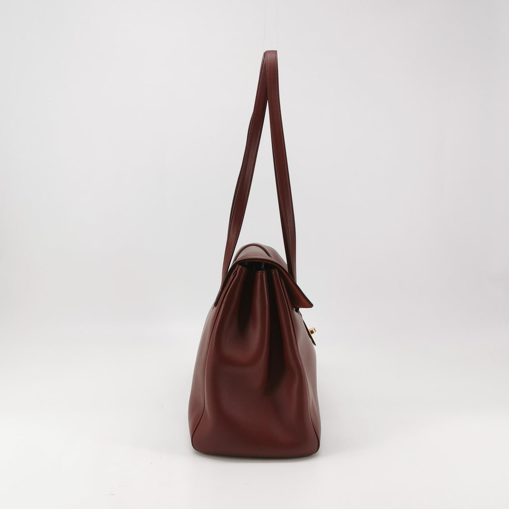 Celine Soft 16 Large Burgundy
