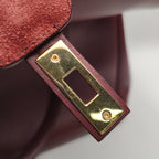 Celine Soft 16 Large Burgundy