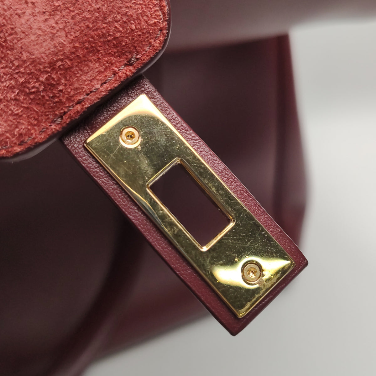 Celine Soft 16 Large Burgundy