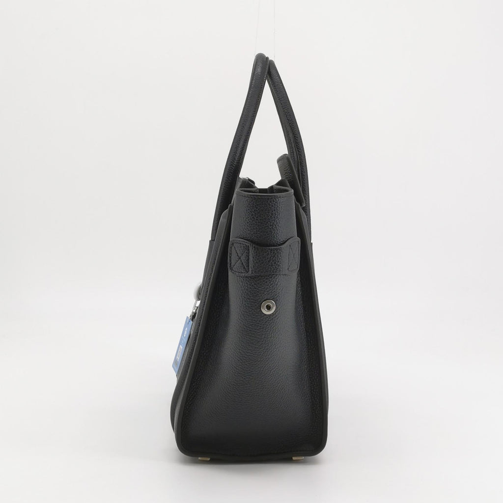 Celine Luggage Micro Grained Calfskin Black
