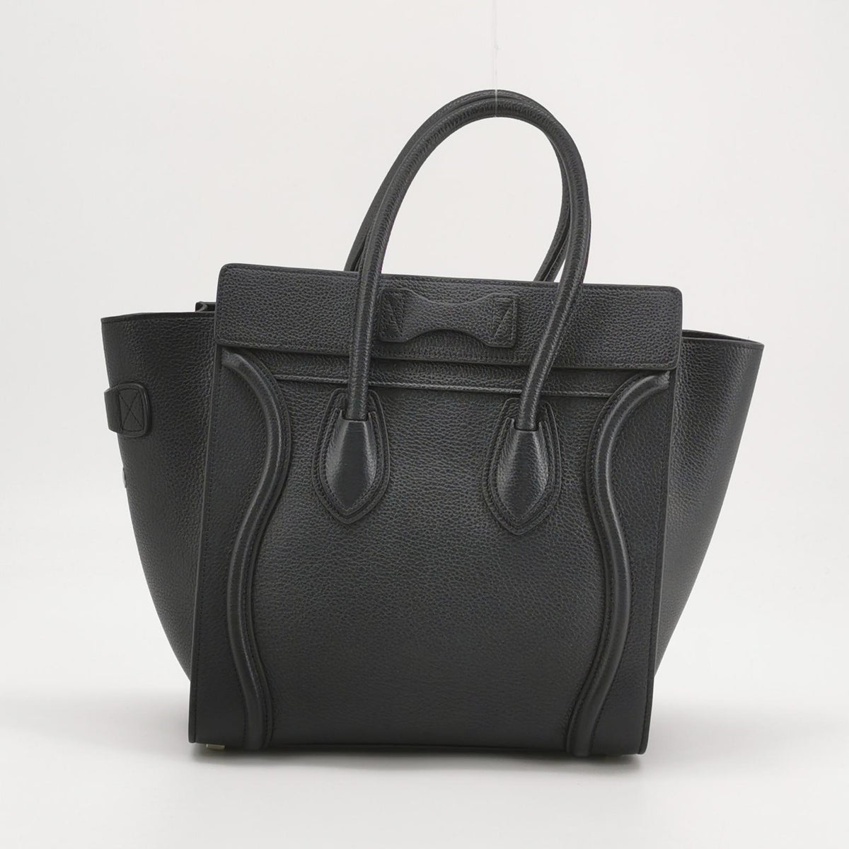 Celine Luggage Micro Grained Calfskin Black