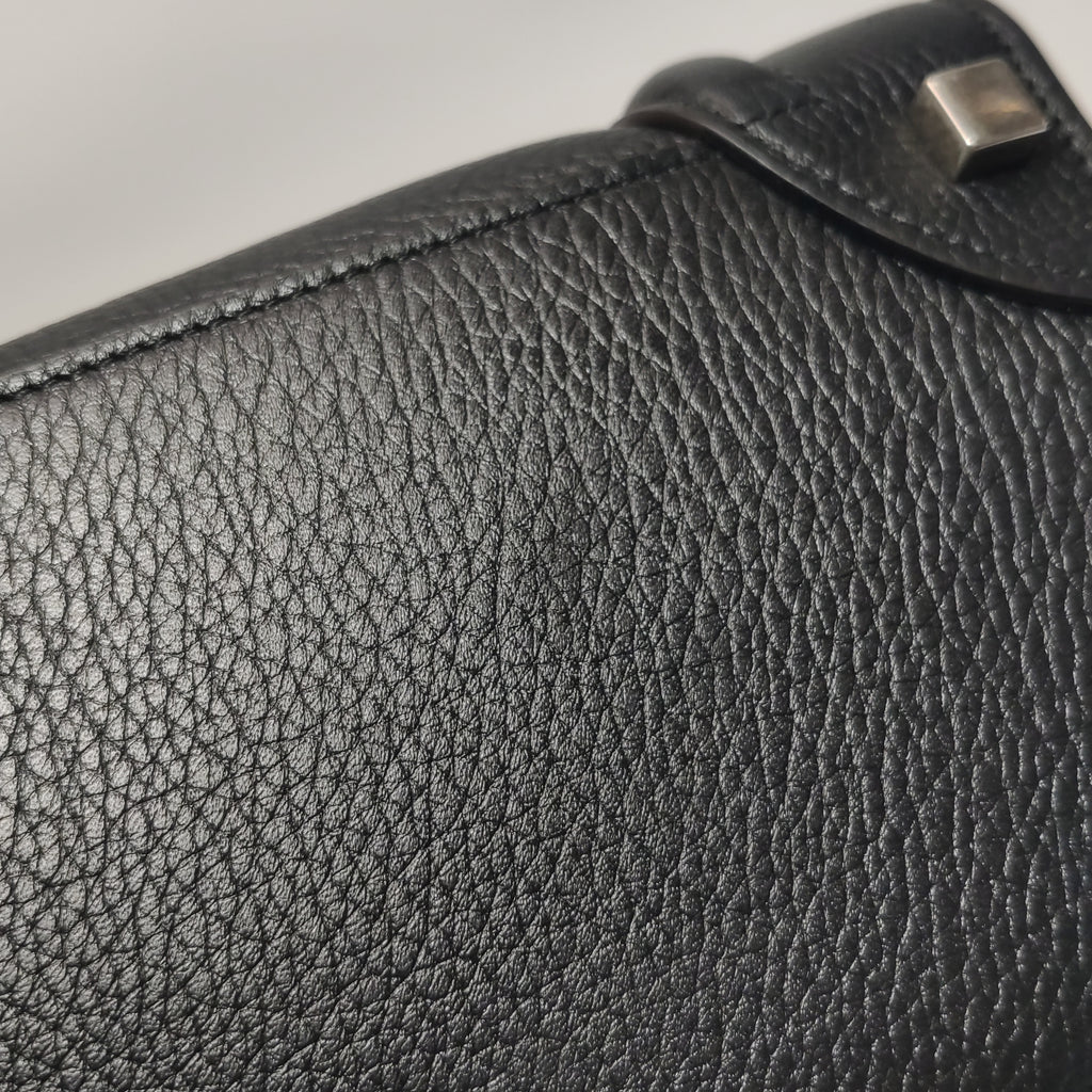 Celine Luggage Micro Grained Calfskin Black