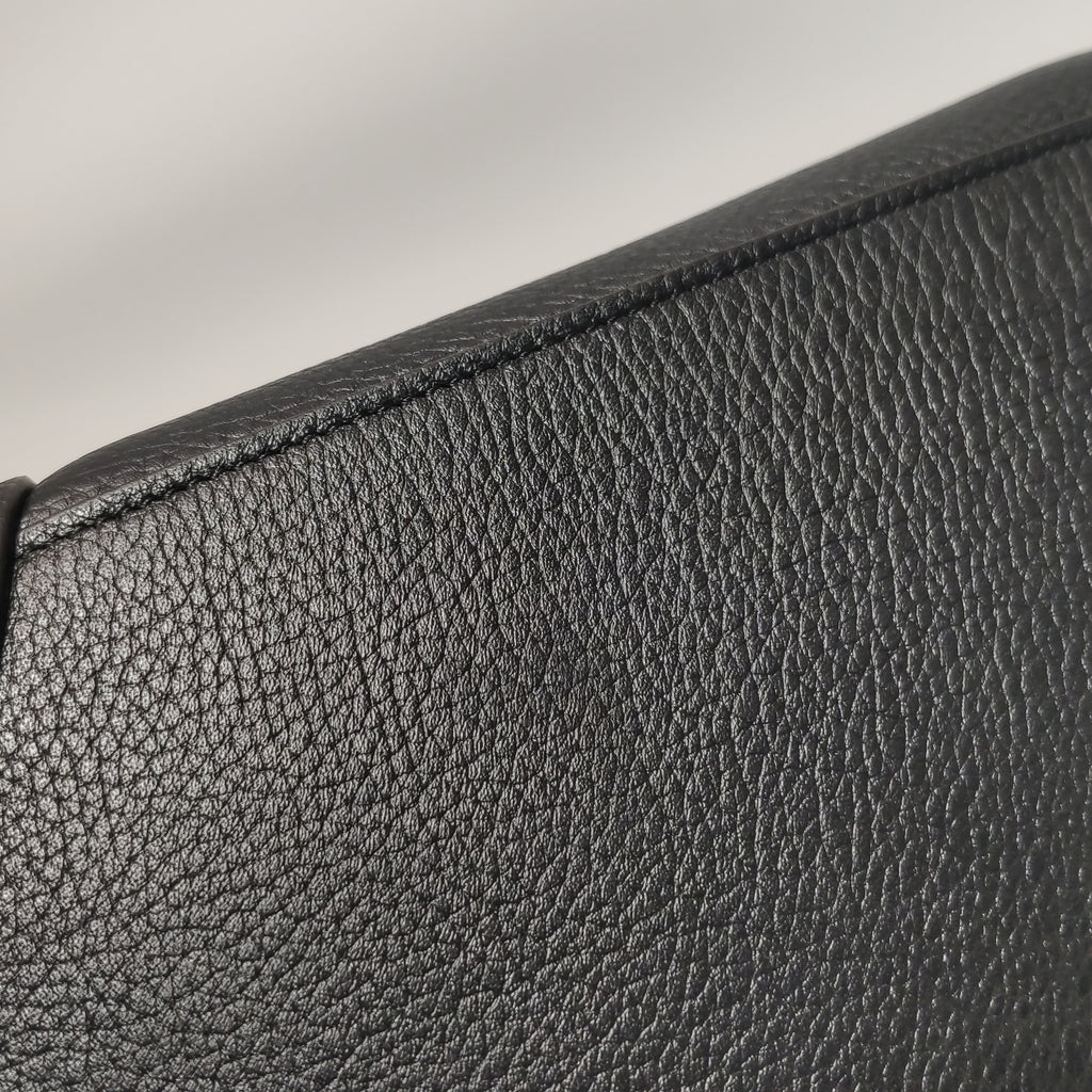 Celine Luggage Micro Grained Calfskin Black