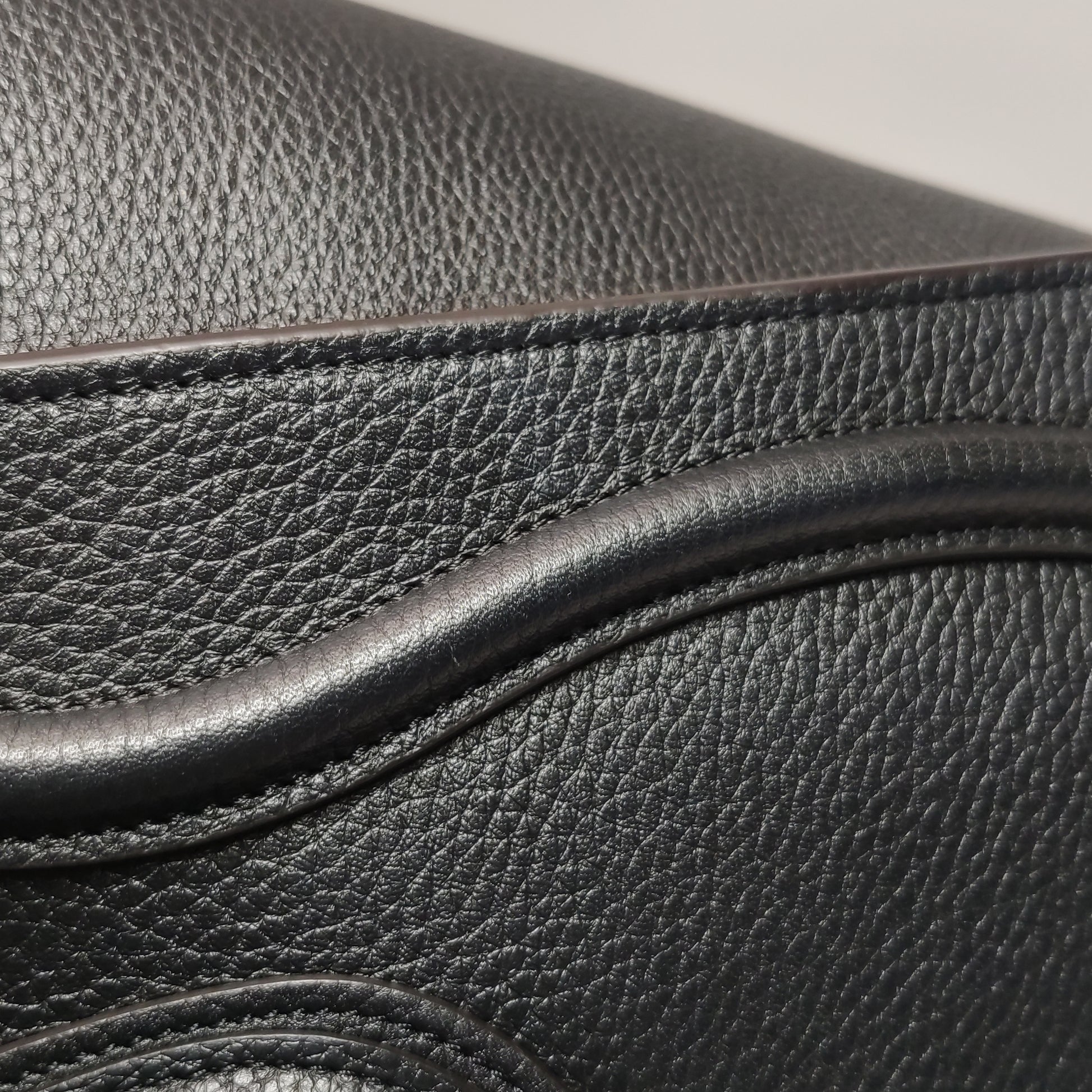 Celine Luggage Micro Grained Calfskin Black