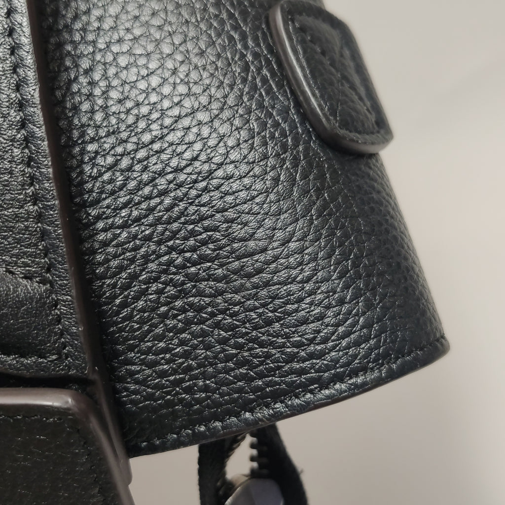 Celine Luggage Micro Grained Calfskin Black