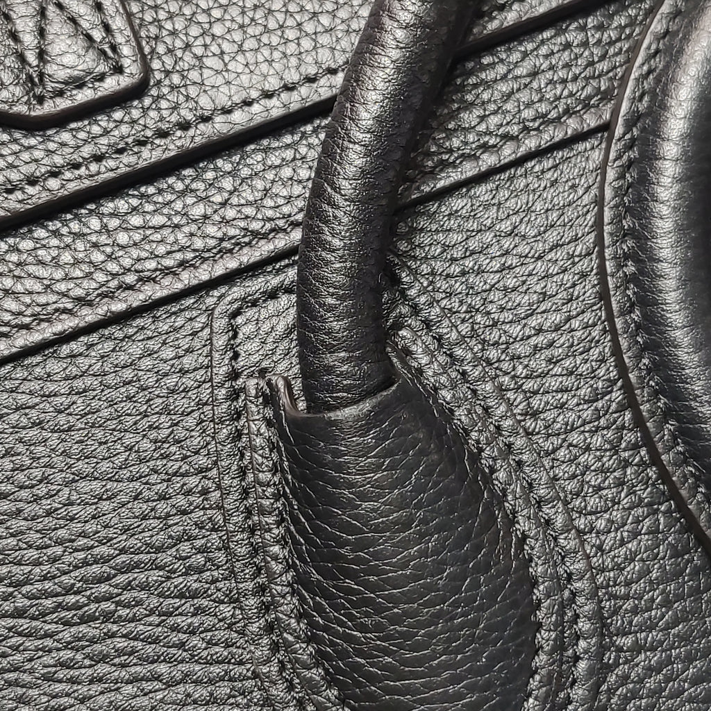 Celine Luggage Micro Grained Calfskin Black