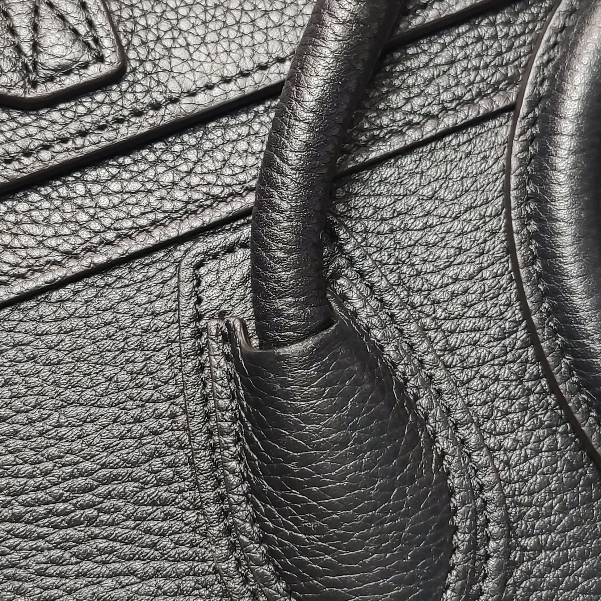Celine Luggage Micro Grained Calfskin Black