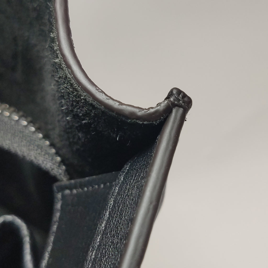 Celine Luggage Micro Grained Calfskin Black