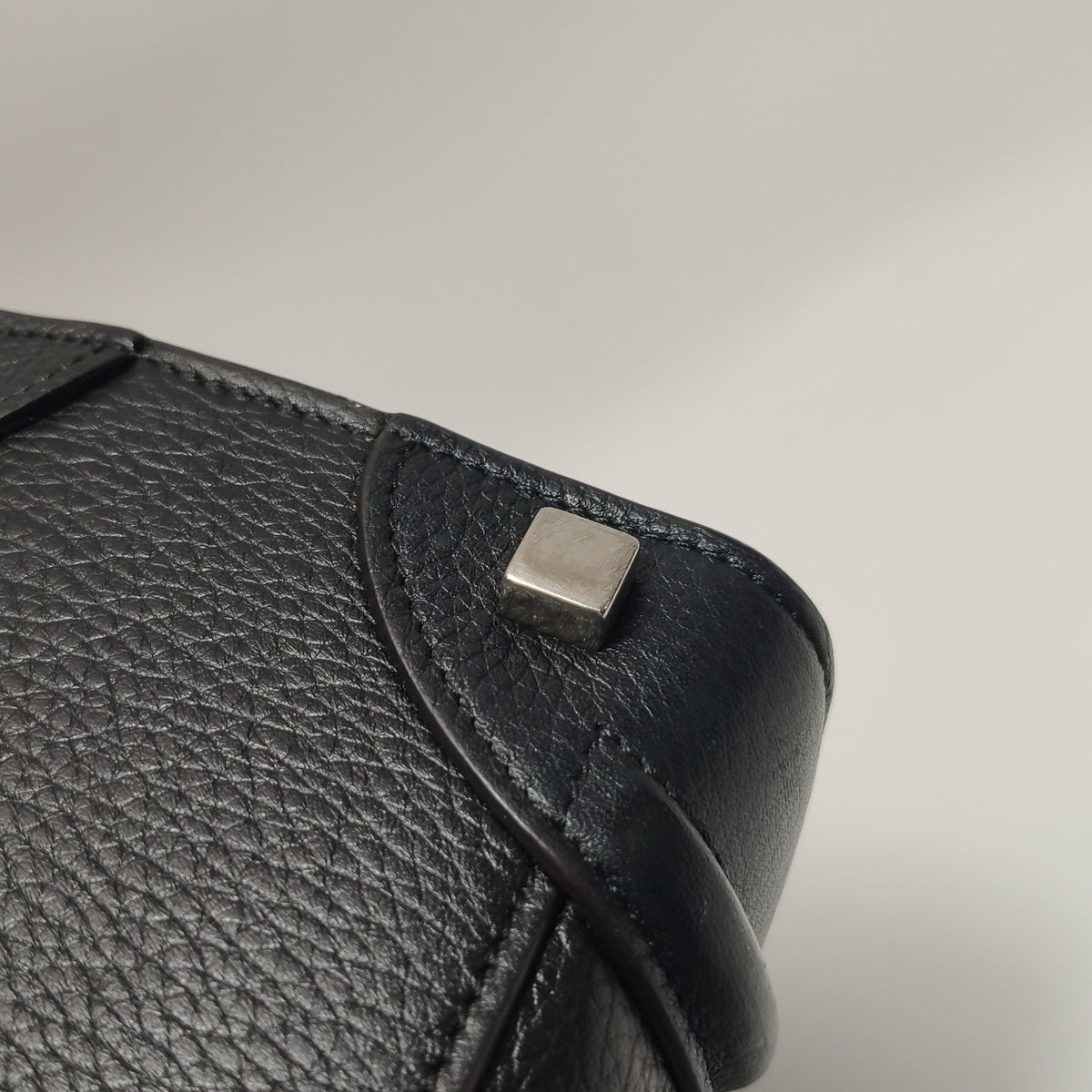 Celine Luggage Micro Grained Calfskin Black