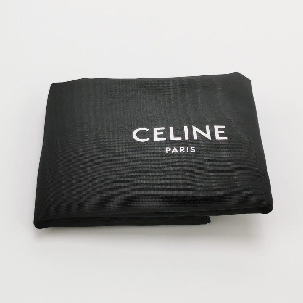 Celine Smooth Calfskin Cuir Triomphe Shoulder Bag White